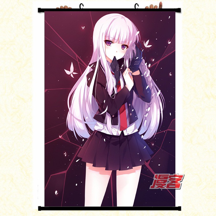 Poster vải anime Danganronpa 40x60 tranh vải cuộn treo tường