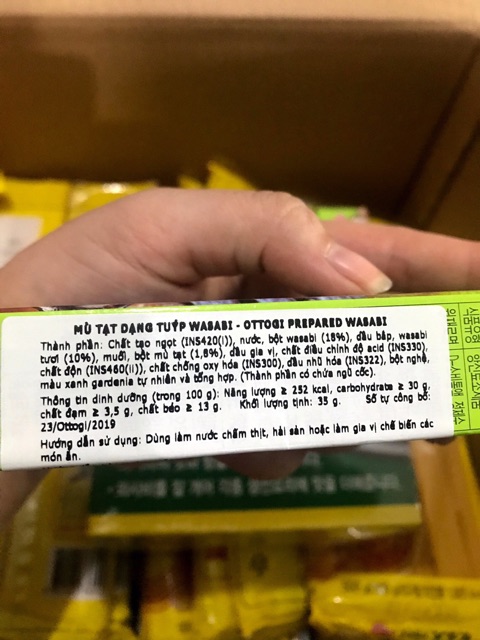 Mù tạt Ottogi 35g