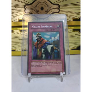 [ Dưa Hấu Yugioh ] Lá bài thẻ bài Imperial Order - Secret Rare - Tặng bọc bài nhựa bảo quản