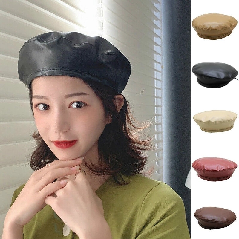 Nón Beret Phong Cách Hàn Quốc Cổ Điển Dành Cho Nữ