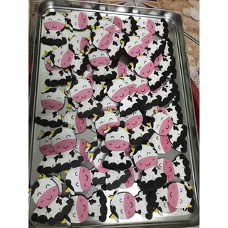 Móc khoá bò sữa