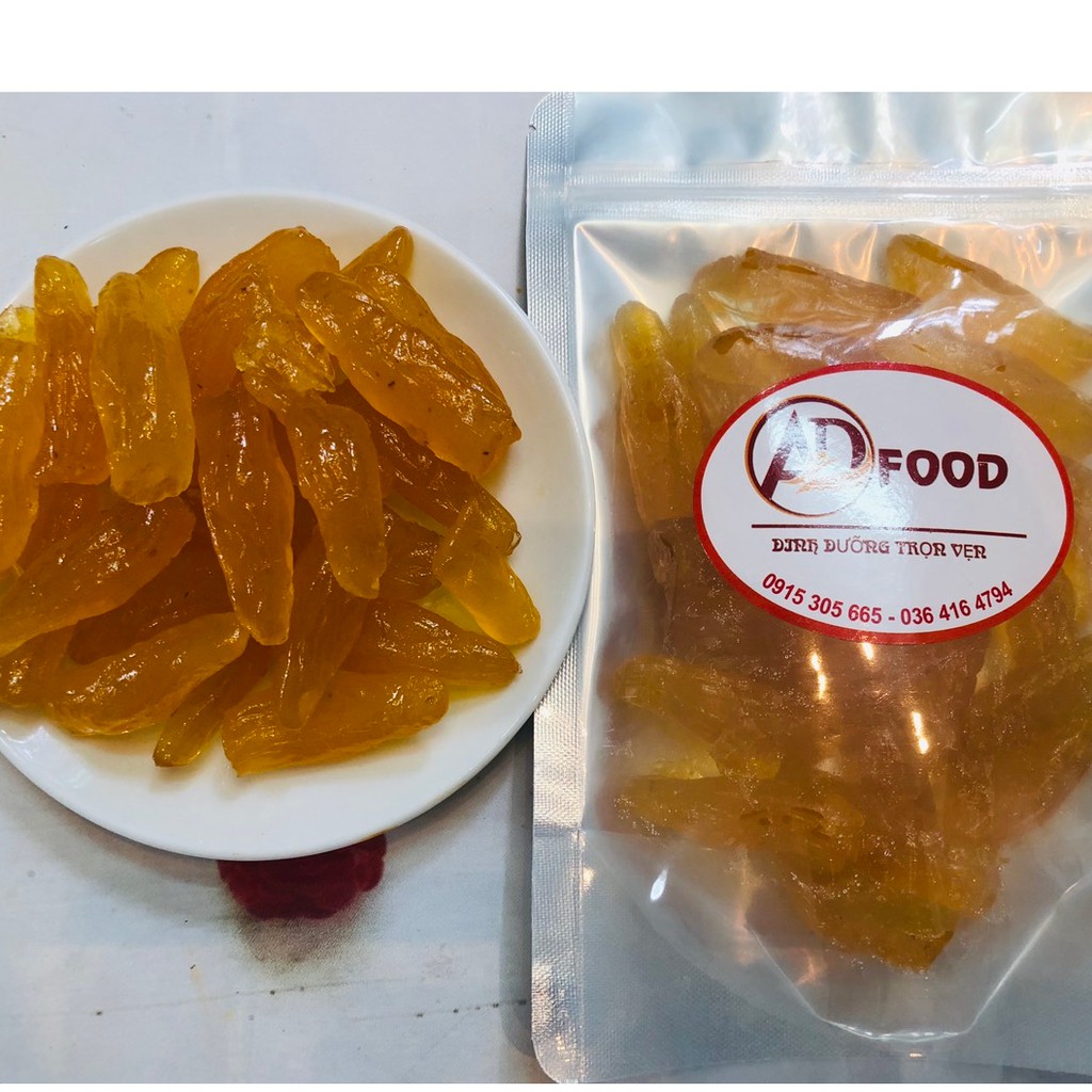 500g khoai lang sâm sấy dẻo Đà Lạt thơm ngon