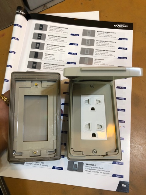 Hộp chống thấm panasonic IP55
