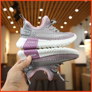 [ FULLSIZE 21-37] Màu Hồng Giày Thể Thao Bé Gái Thoáng Khí Cao Cấp  Chống Trượt( Hàng Có Sẵn)
