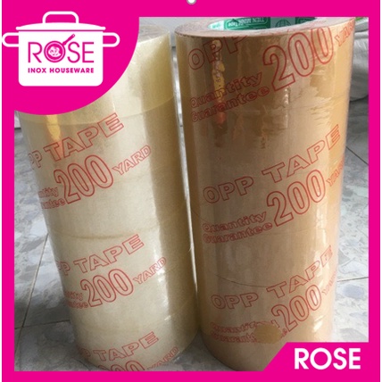 Băng keo 200 Yard siêu dính lõi mỏng siêu tiết kiệm