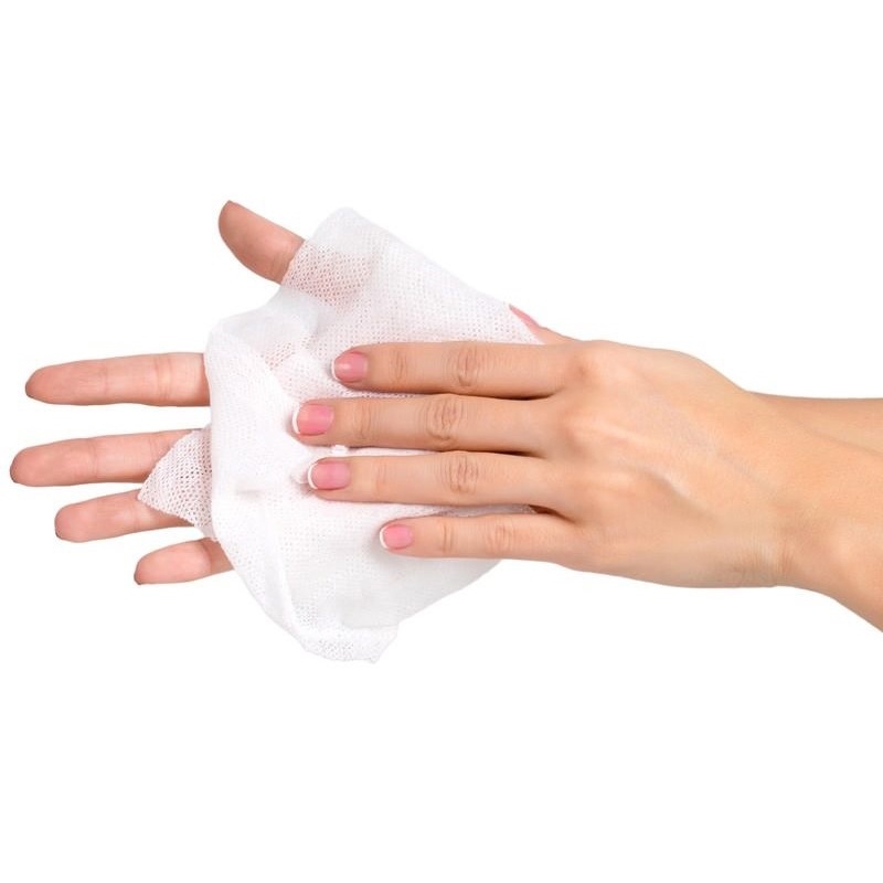 Khăn giấy ướt mini gói vuông dùng 1 lần tiện dụng kiểu dáng bcs độc đáo
