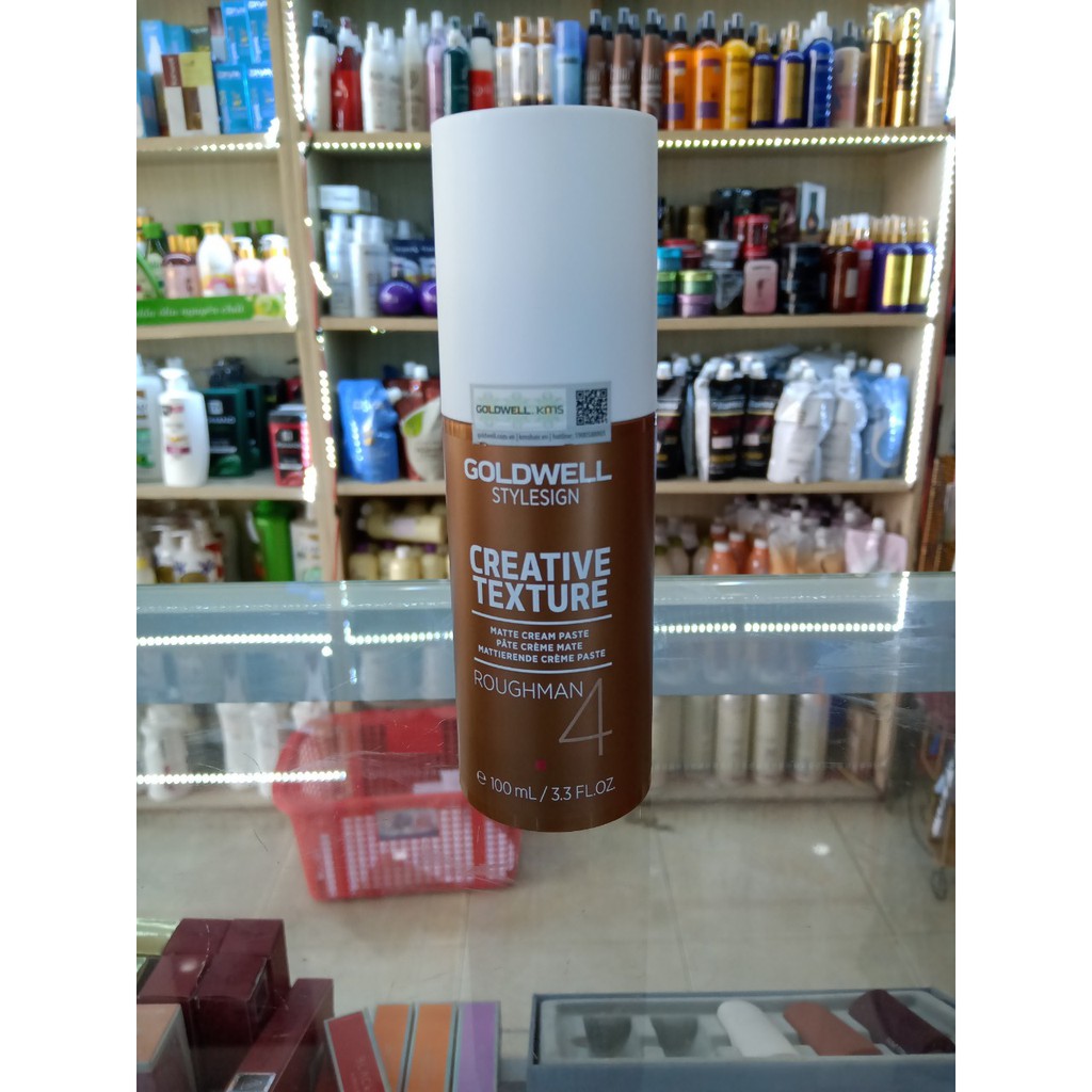 Kem tạo kiểu tóc GOLDWELL CREATIVE TEXTURE ROUGHMAN 100ml