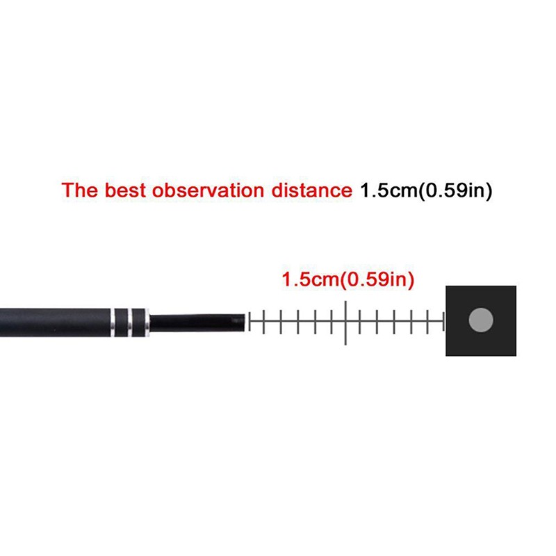 Bộ Dụng Cụ Nội Soi Vệ Sinh Tai USB HD Kèm Camera Mini