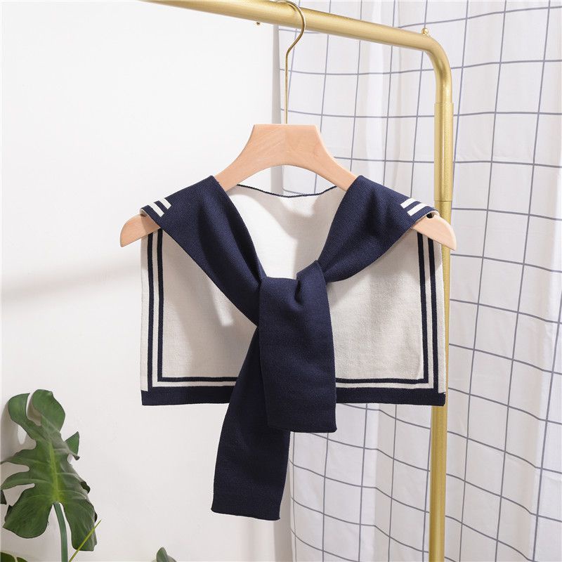 Khăn choàng vai GAVINBROWN thắt nút thoáng khí dệt kim màu sắc tùy chọn phù hợp với mùa xuân thu cho nữ