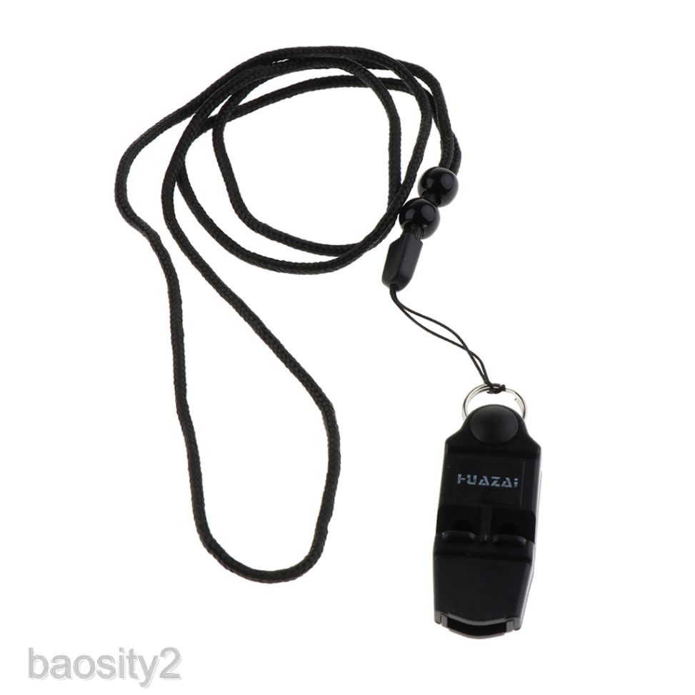 Safety Coaches Whistle With Adjustable & Removable Lanyard Sports Accessory