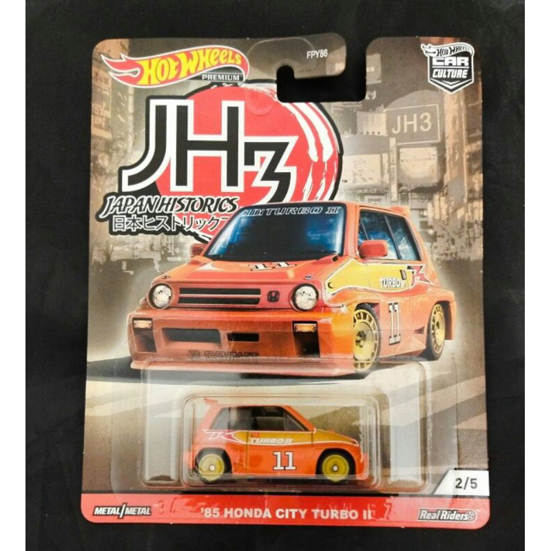 Hot Wheels Mô Hình Đồ Chơi Xe Hơi Honda City Turbo Ii 85