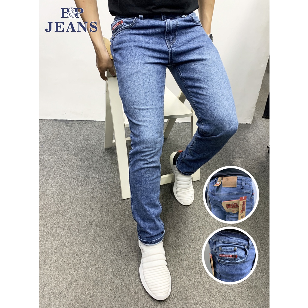 [B&PJeans DS11101] Quần Jeans Cotton Co Dãn Thời Trang_ Hàng Cao Cấp_Form Slimfit_Vải Đẹp