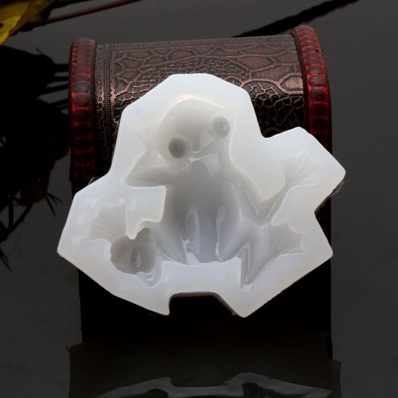 Khuôn Silicone Tạo Hình Con Ếch 3d Trang Trí Bánh Diy