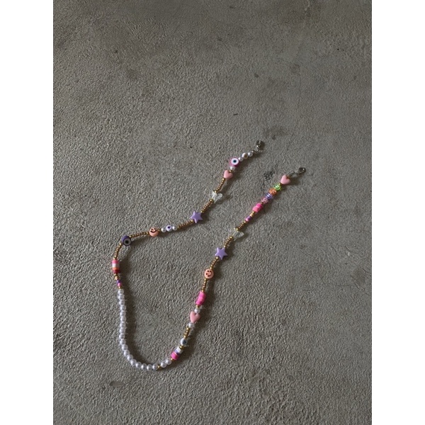 mask chain tone hồng
