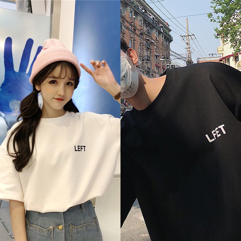 Áo thun tay lỡ FREESHIP Áo tay lỡ LFET form rộng Unisex TL512