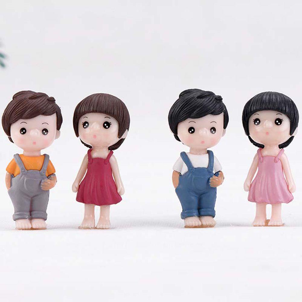 Mô Hình Cặp Đôi Xinh Xắn Trang Trí Sân Vườn