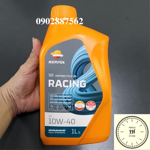 nhớt Repsol racing 10w40 hàng mẫu mới 2022 cao cấp