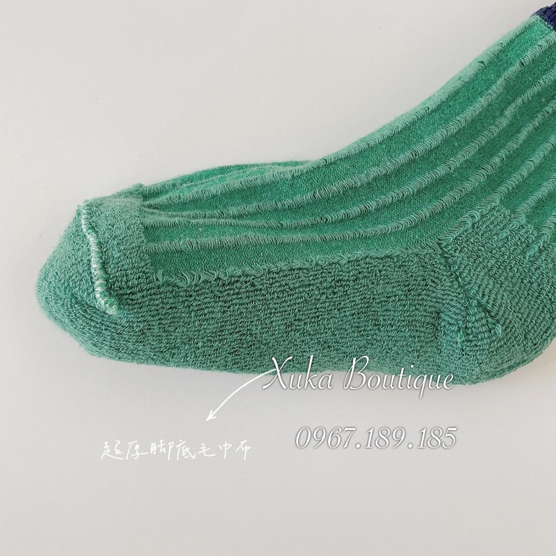 Set 5 Đôi Tất Cao Cổ Khủng Long AiDuMini Cao Cấp Cho Bé Từ 3 - 12 tuổi. Tất Trẻ Em chất Cotton Bông dày dặn đi cực ấm