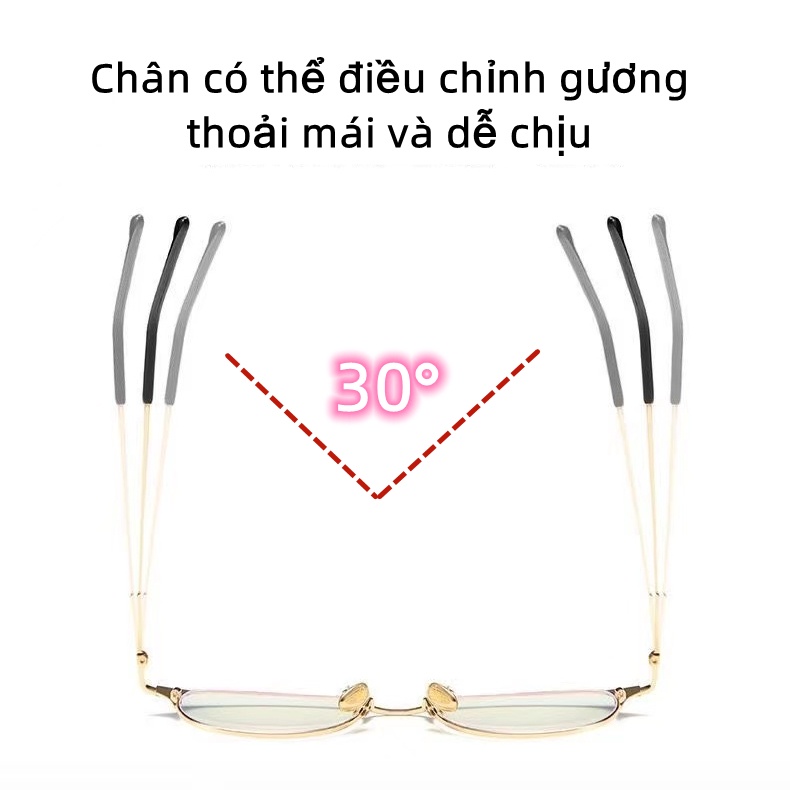 GIÁ TỐT NHẤT】Mắt Kính Chống Ánh Sáng Xanh-Kính Bảo Vệ Máy Tính Chống Bức Xạ-Đổi Màu Khi Ra Nắng-cho nam nữ Thời Trang