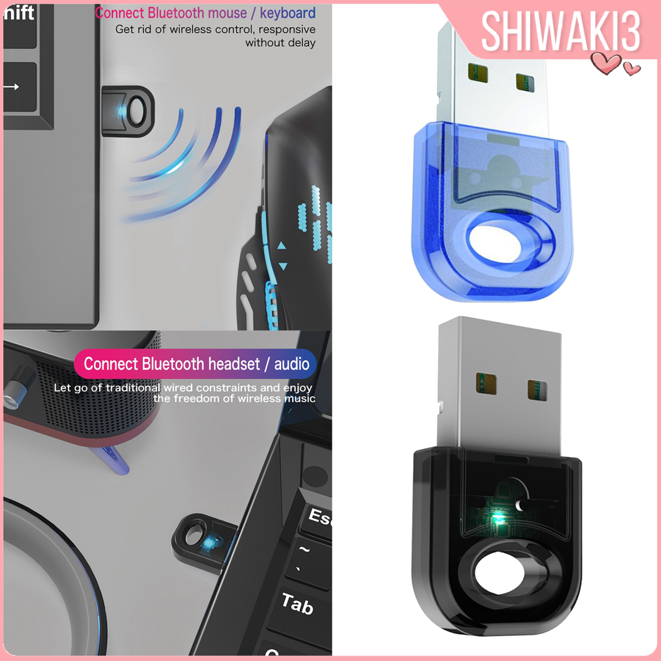 Usb Bluetooth 5.0 Dongle Cho Windows 7 8 10 Pc Laptop | BigBuy360 - bigbuy360.vn
