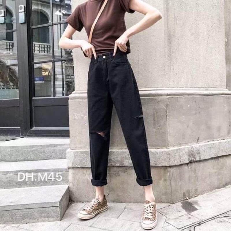 QUẦN BAGGY BÒ UNISEX CÁC MÃ RÁCH💥SIÊU HOT,SIÊU RẺ💥