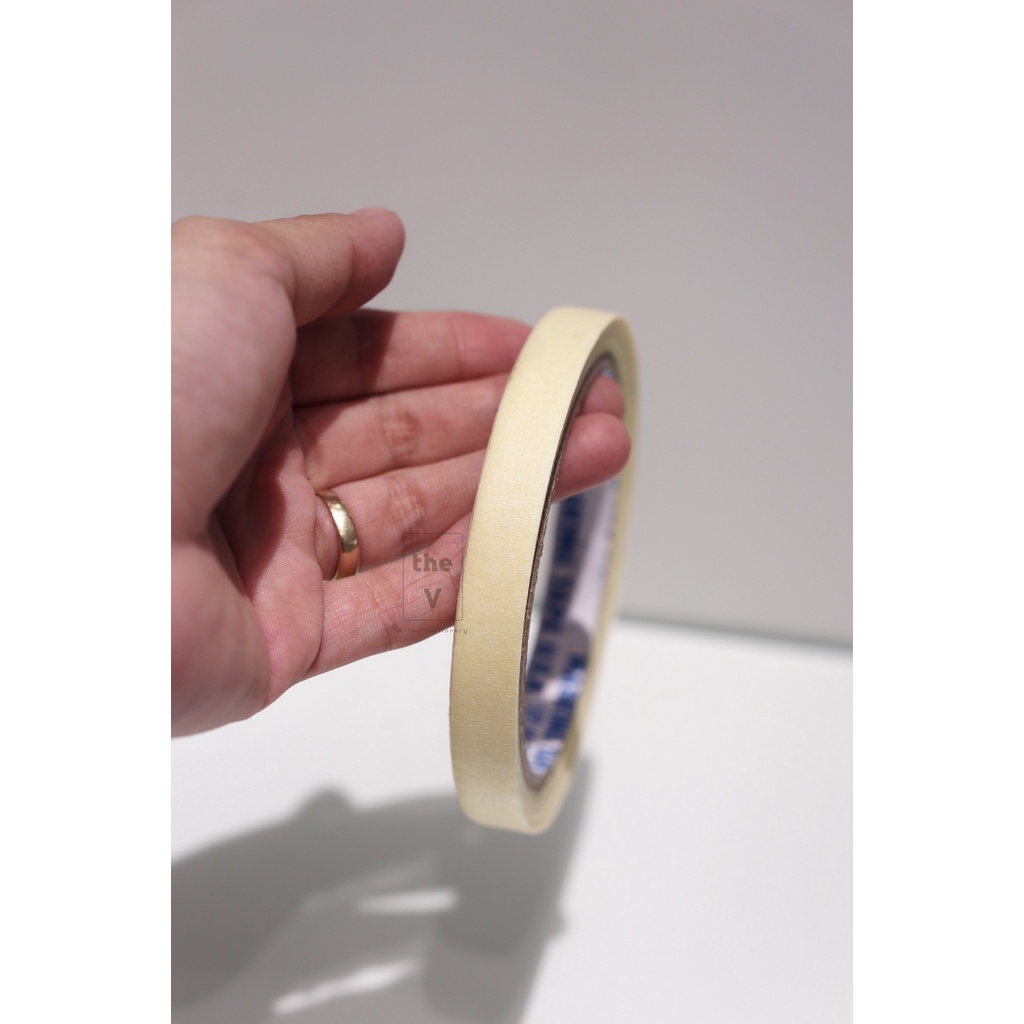 Băng keo giấy/ Băng keo chặn màu Masking Tape - 12/16/24/50 mm