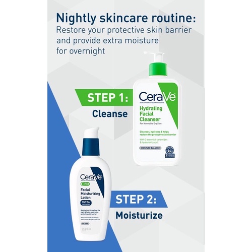 [ New ] Kem Dưỡng CeraVe Facial Moisturizing Lotion PM