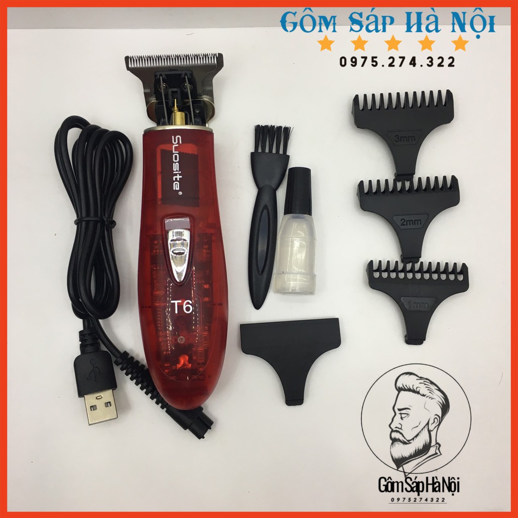 Tông Đơ Bấm Viền Cao Cấp T6 Chuẩn Salon
