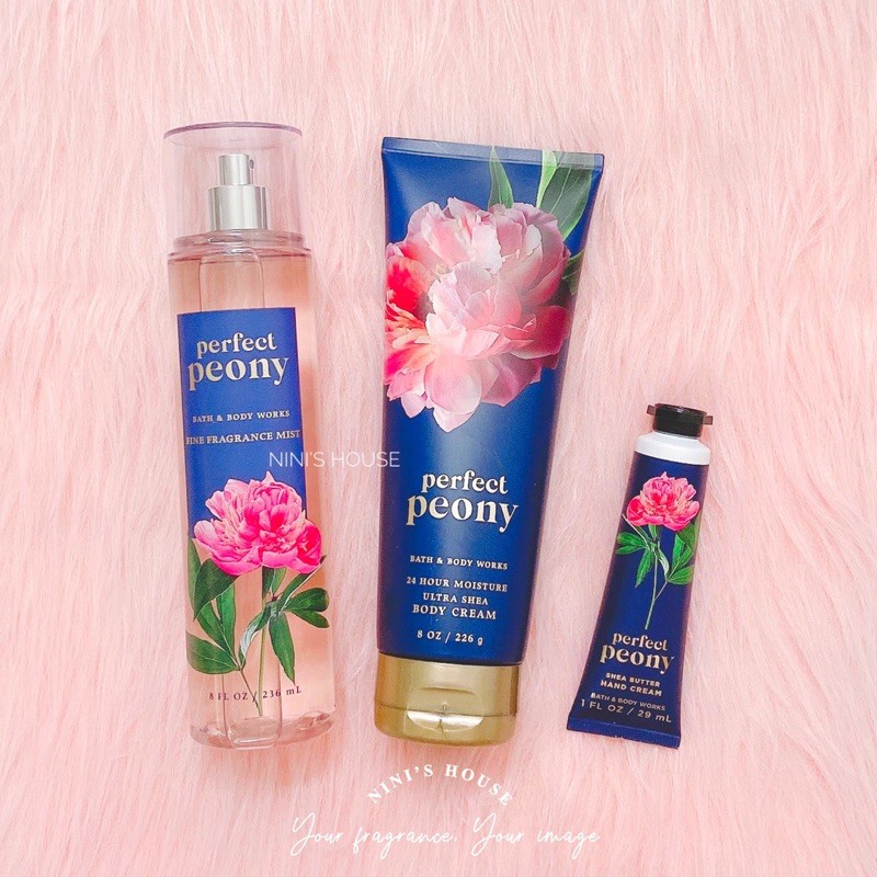 [𝐅𝐞𝐦𝐦𝐢𝐞💝] Xịt Thơm Bath & Body Works PERFECT PEONY