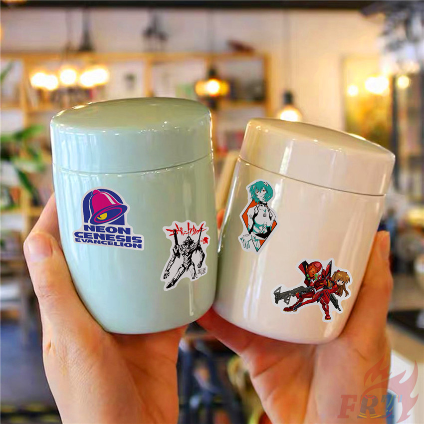 ❉ NEON GENESIS EVANGELION - Series 03 Anime EVA Ayanami Rei Stickers ❉ 50Pcs/Set Waterproof DIY Fashion Decals Doodle Stickers