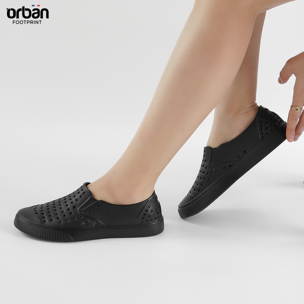 Giày Slipon Eva Phylon Urban Footprint (D2201 AD9) Đen