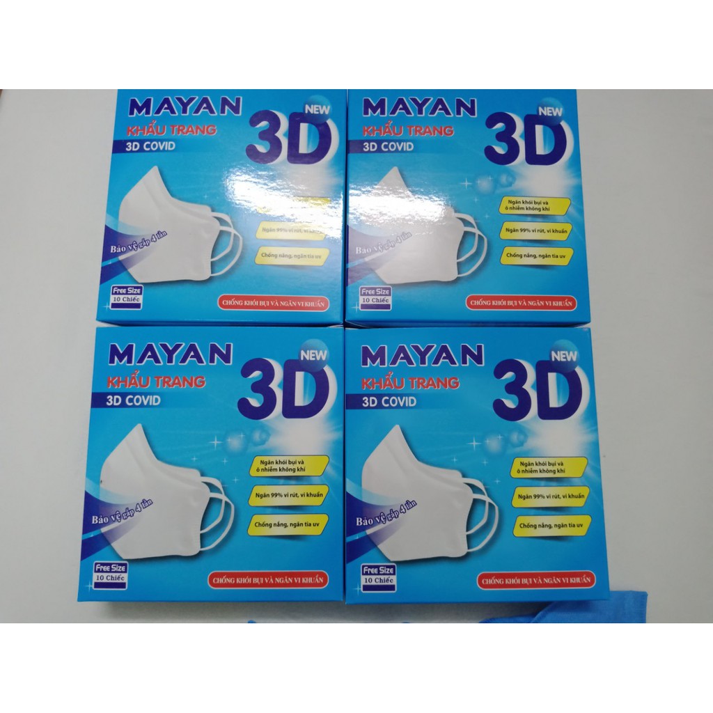 10 CÁI KHẨU TRANG MAYAN 3D MASK (Hàng Chính Hãng ) | BigBuy360 - bigbuy360.vn