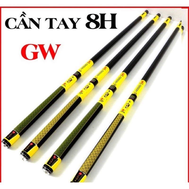 cần câu tay GW 8H  hàng loại 1 chính hãng tải cá 10kg