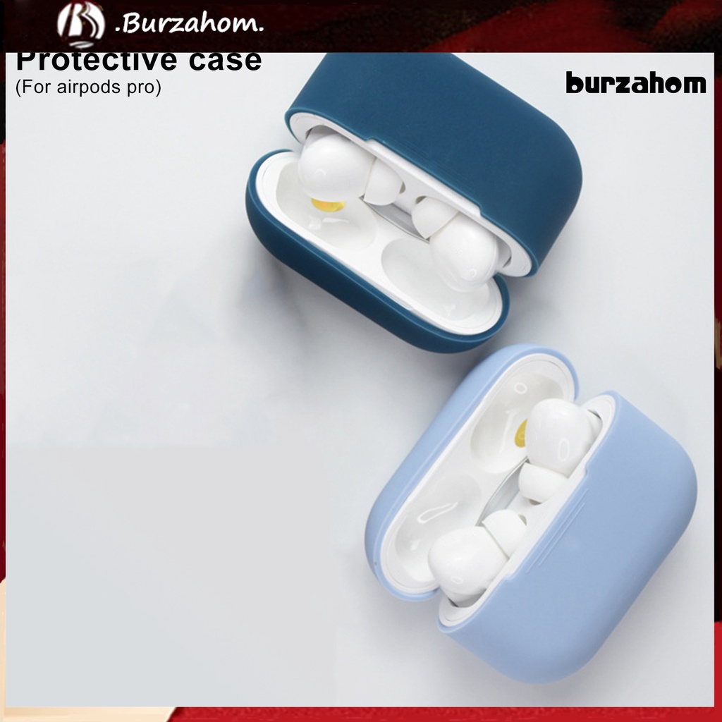 Túi Đựng Tai Nghe AirPods Pro Màu Trơn Chống Rơi Vỡ