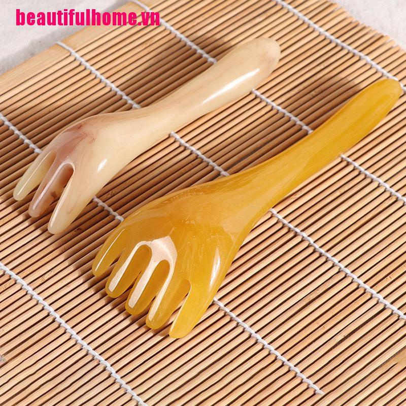 [Hàng mới về] Lược mát xa gua sha chuyên dụng dành cho đầu vai ngực và lưng