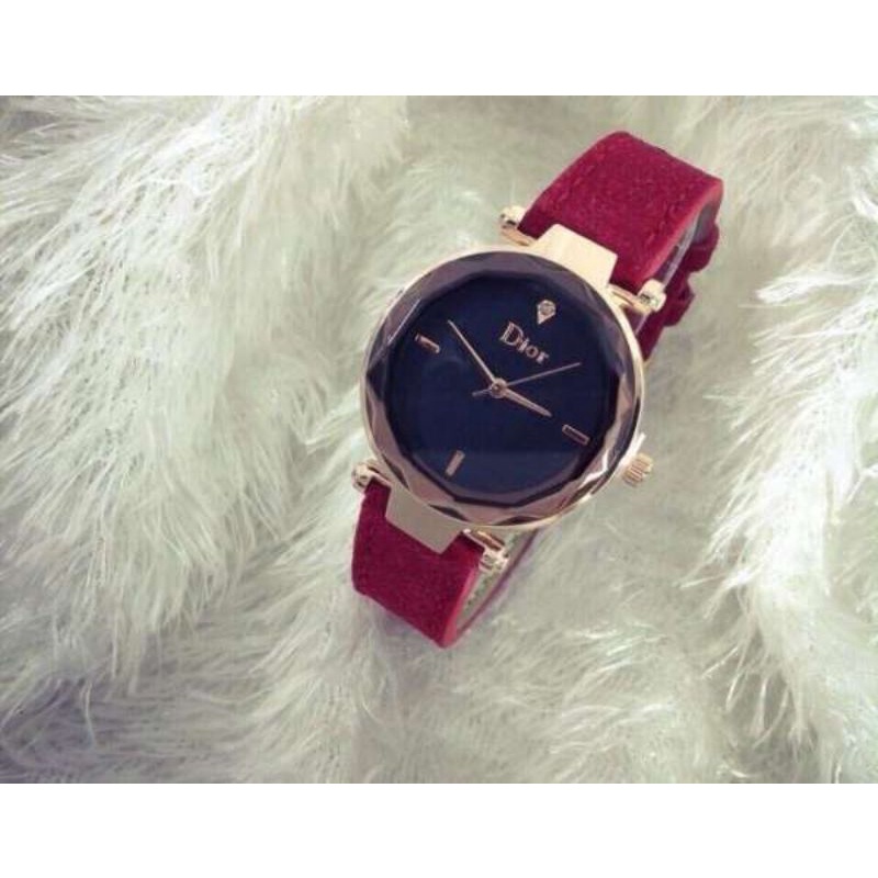 Đồng hồ Dior nữ dây da