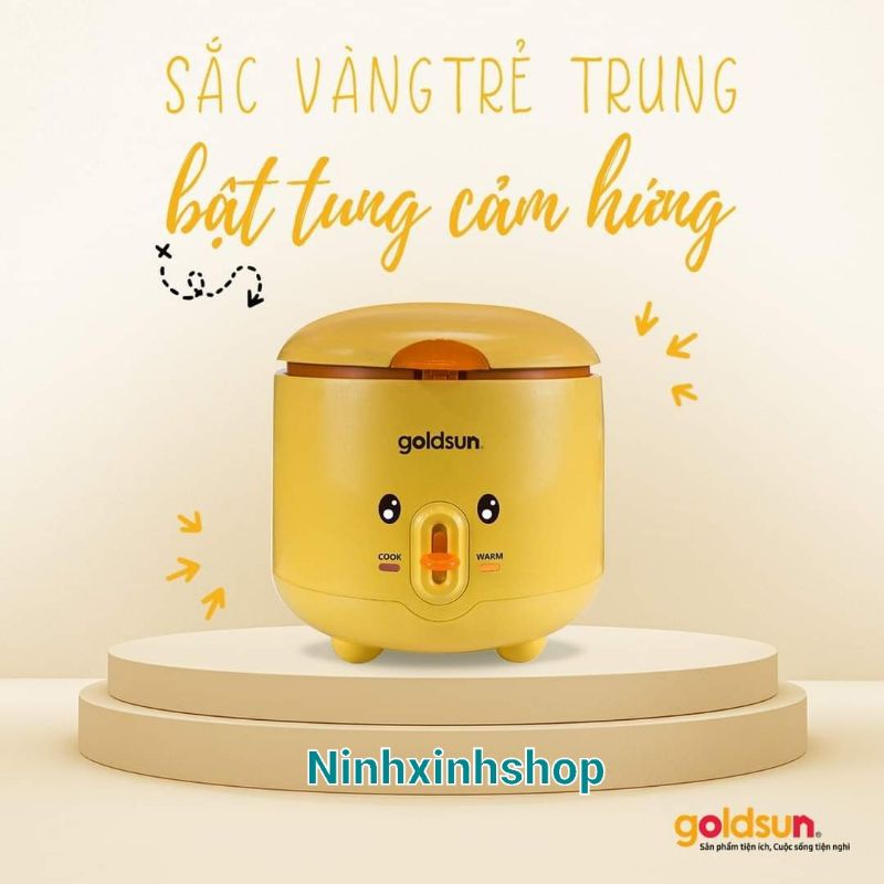 Nồi cơm điện Goldsun GRC5020 1 lít