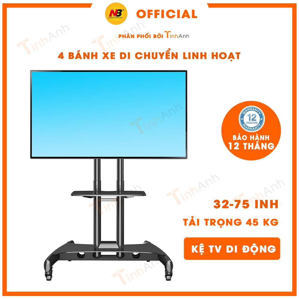 Giá treo Tivi di động  NB AVA1500 32-70 inch -  Sử dụng cho các phòng họp &amp; hội nghị. Sử dụng cho mục đích trình chiếu