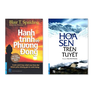 Sách - Combo 2 Cuốn: Hành Trình Phương Đông & Hoa Sen Trên Tuyết