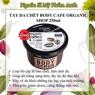 Tẩy da chết body coffee Organic