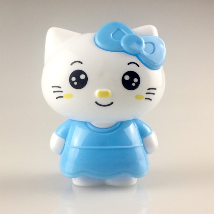 Túi 4 mèo kitty trang trí bánh sinh nhật, phụ kiện trang trí bánh, topper cake