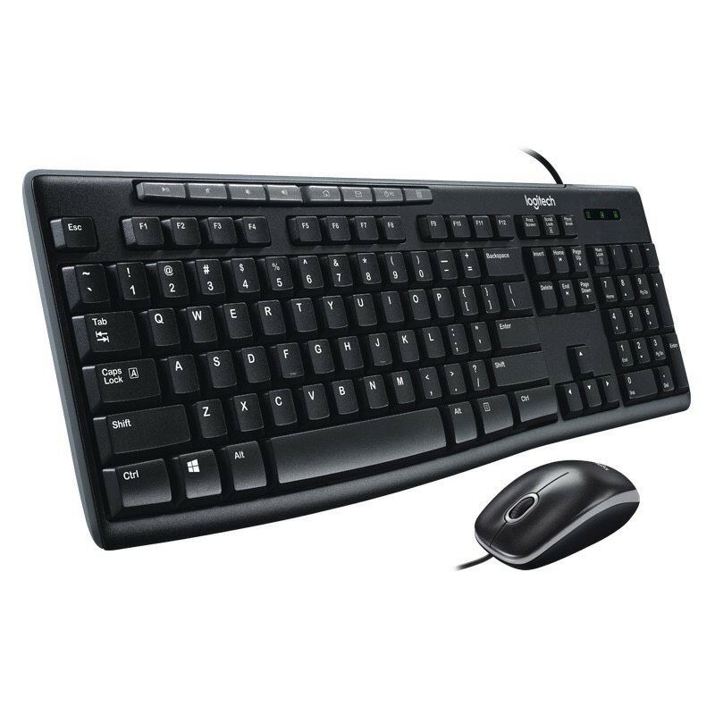 [Nhập HANG2708 giảm 8% đơn 300K] Bộ bàn phím chuột Logitech MK200 giá sốc thanh lý chuột Newmen G7