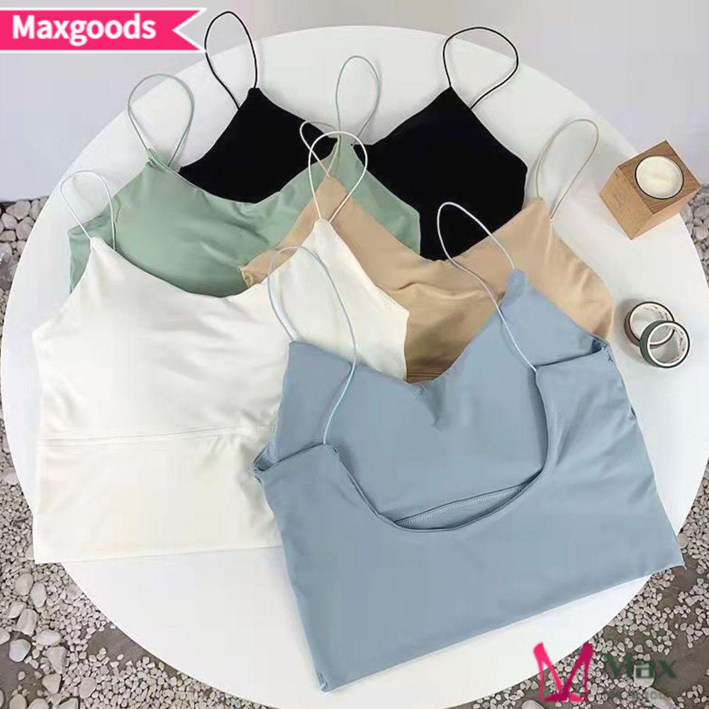 Áo Croptop Hai Dây Có Mút Đệm Ngực Thoáng Khí Quyến Rũ
