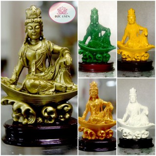 Tượng ngài Quan Thế Âm Bồ Tát ngồi thuyền-5 Mẫu