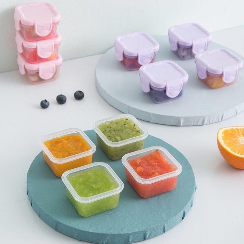 Khay trữ đồ ăn dặm 60ml cho bé ăn dặm
