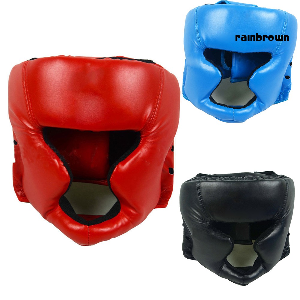 Mũ Bảo Hộ Boxing Chất Liệu Da