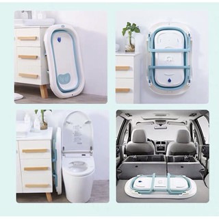Chậu tắm gấp gọn cao cấp cho bé
