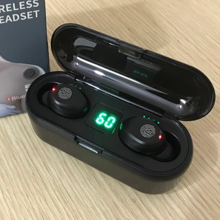 Tai nghe Amoi F9 [BẢN QUỐC TẾ 2020] cảm ứng ,tai nghe bluetooth 5.0 Bass nghe cực hay,pin trâu,bảo hành 12 tháng 1 đổi 1