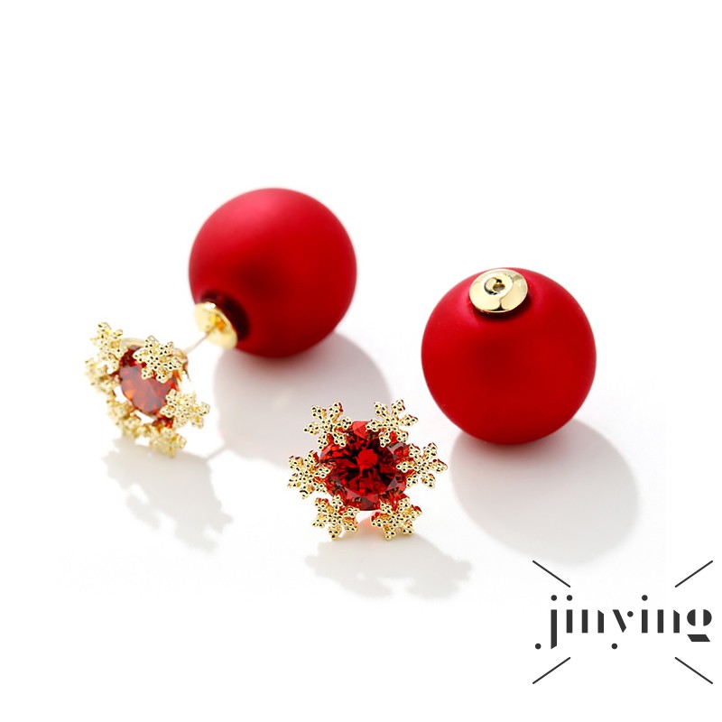 Bông tai GETNOIVAS đính đá thanh lịch thời trang cho nữ