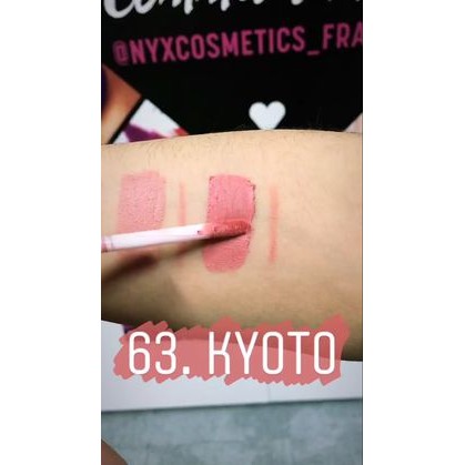 Son kem Nyx Professional Makeup Soft Matte Lip Cream 8 mL SMLC 63 Kyoto